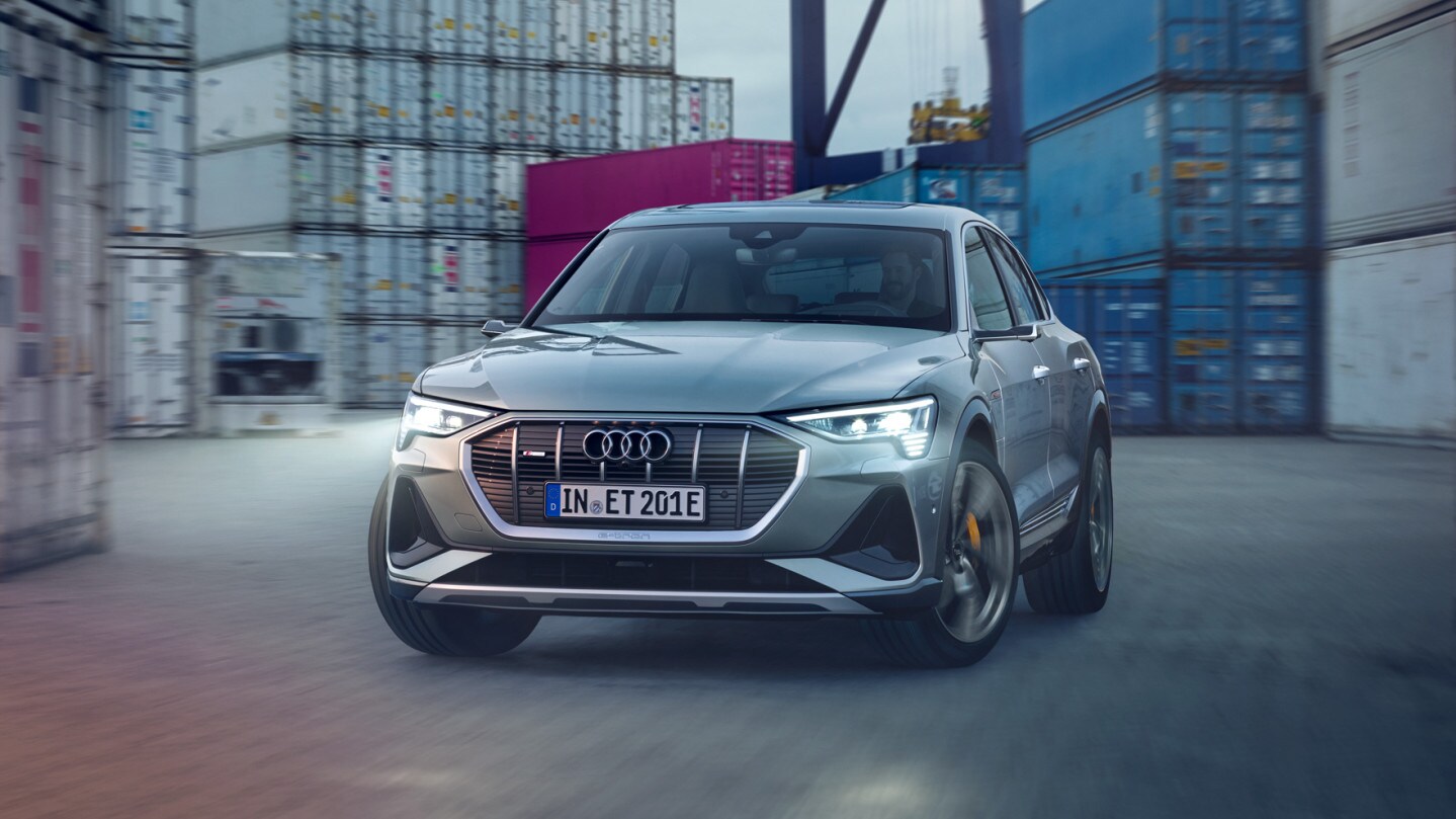 Audi e-tron front left view